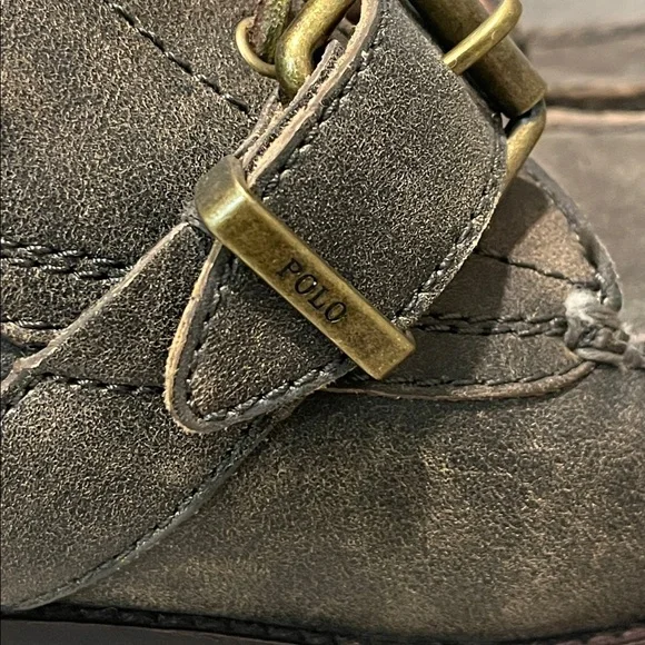 Polo Ralph Lauren Ranger Air Division Boots Faux Shearling Mens Size 12